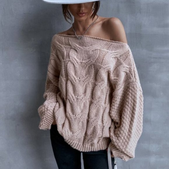 CASUAL DOLLZ  Cable Knit Sweater - Picture 3 of 7